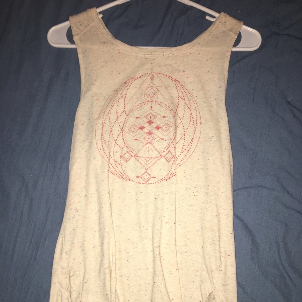Embroidered tank top